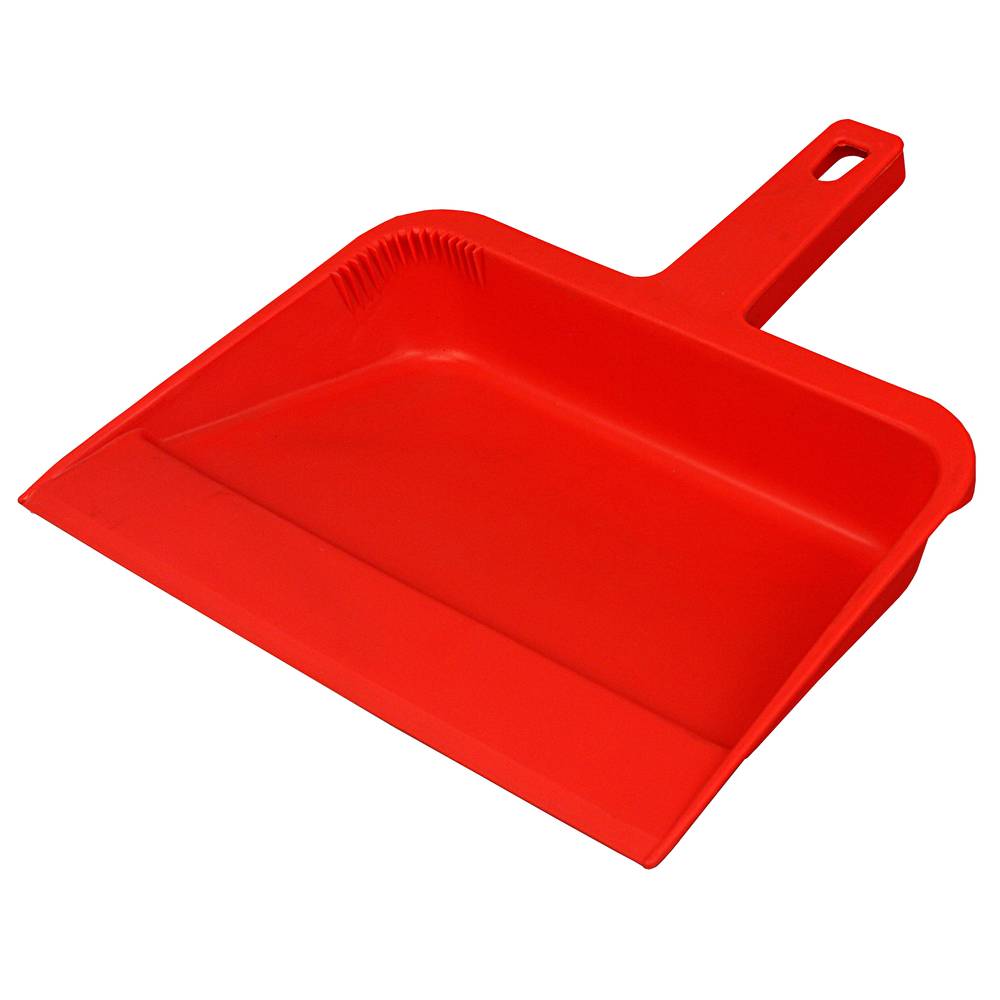 703 Impact® Plastic Dust Pans, 12-in Red